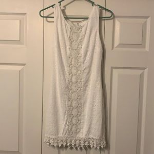 White boutique dress
